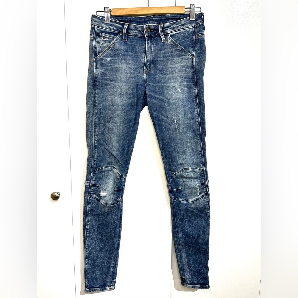 G Star raw women’s Jeans mid skinny 3d ankle length Elwood jean